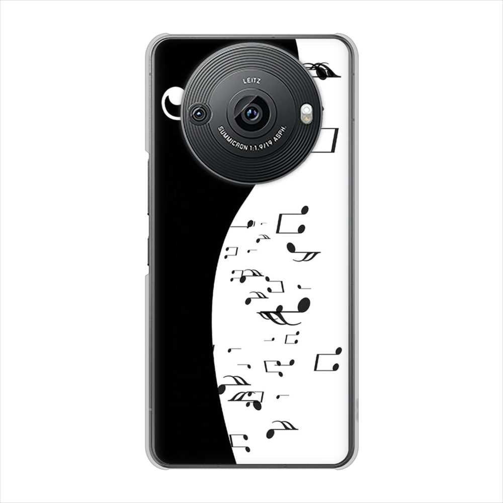 AQUOS R8 pro SH-51D docomo 高画質仕上げ 背面印刷 ハードケース音符