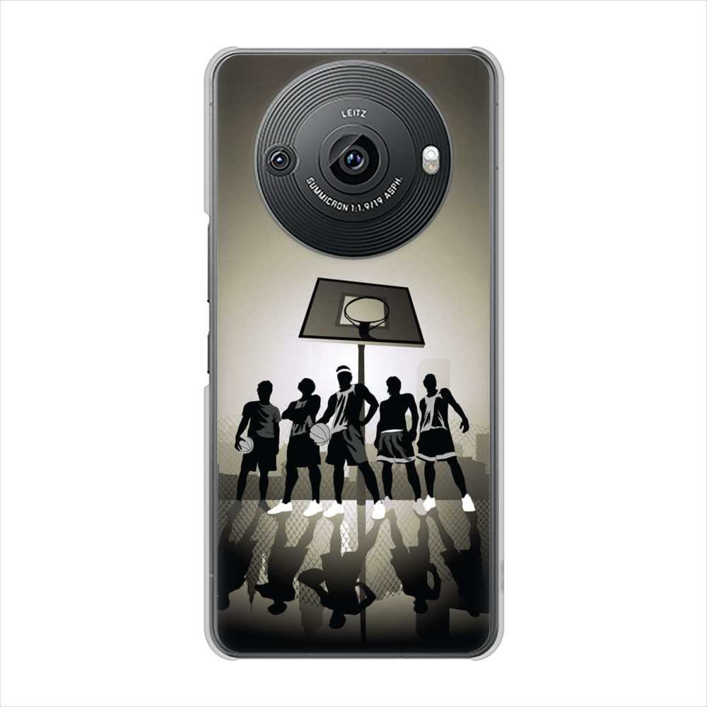 AQUOS R8 pro SH-51D docomo 高画質仕上げ 背面印刷 ハードケース 【389 クールバスケ】