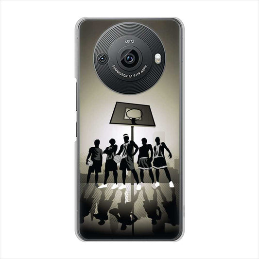 AQUOS R8 pro SH-51D docomo 高画質仕上げ 背面印刷 ハードケース 【389 クールバスケ】