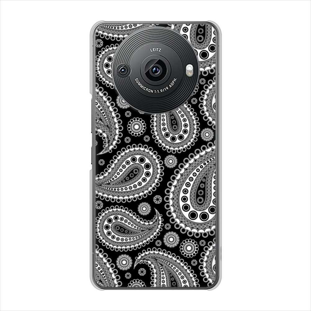 AQUOS R8 pro SH-51D docomo 高画質仕上げ 背面印刷 ハードケースペイズリー