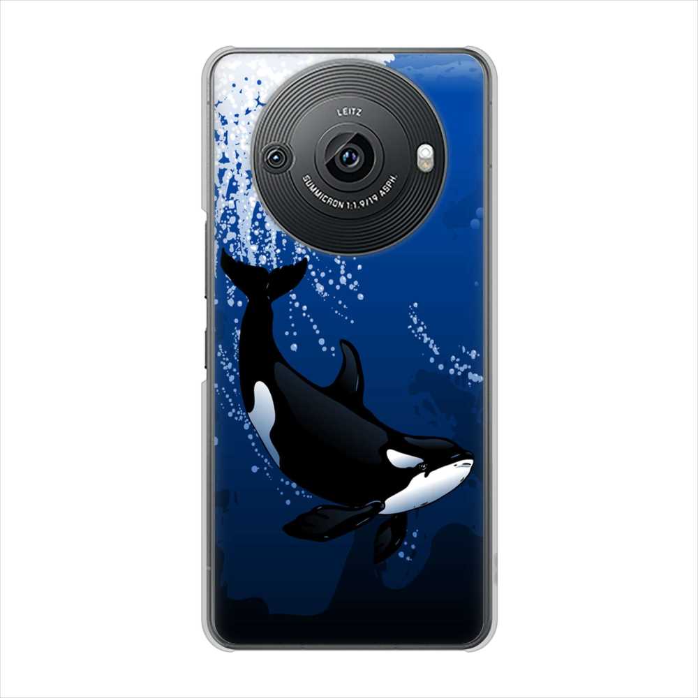 AQUOS R8 pro SH-51D docomo 高画質仕上げ 背面印刷 ハードケース海の守り神