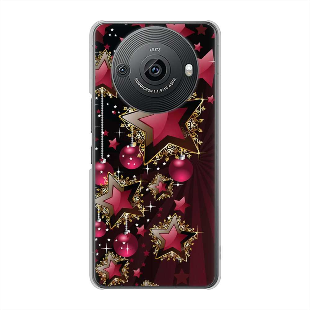 AQUOS R8 pro SH-51D docomo 高画質仕上げ 背面印刷 ハードケース 【434 星の壁】