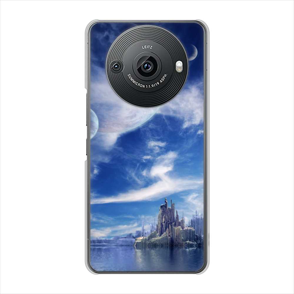 AQUOS R8 pro SH-51D docomo 高画質仕上げ 背面印刷 ハードケース 【1270 広がる宇宙】