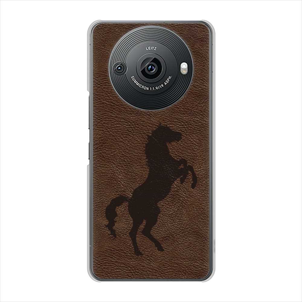 AQUOS R8 pro SH-51D docomo 高画質仕上げ 背面印刷 ハードケースレザー風