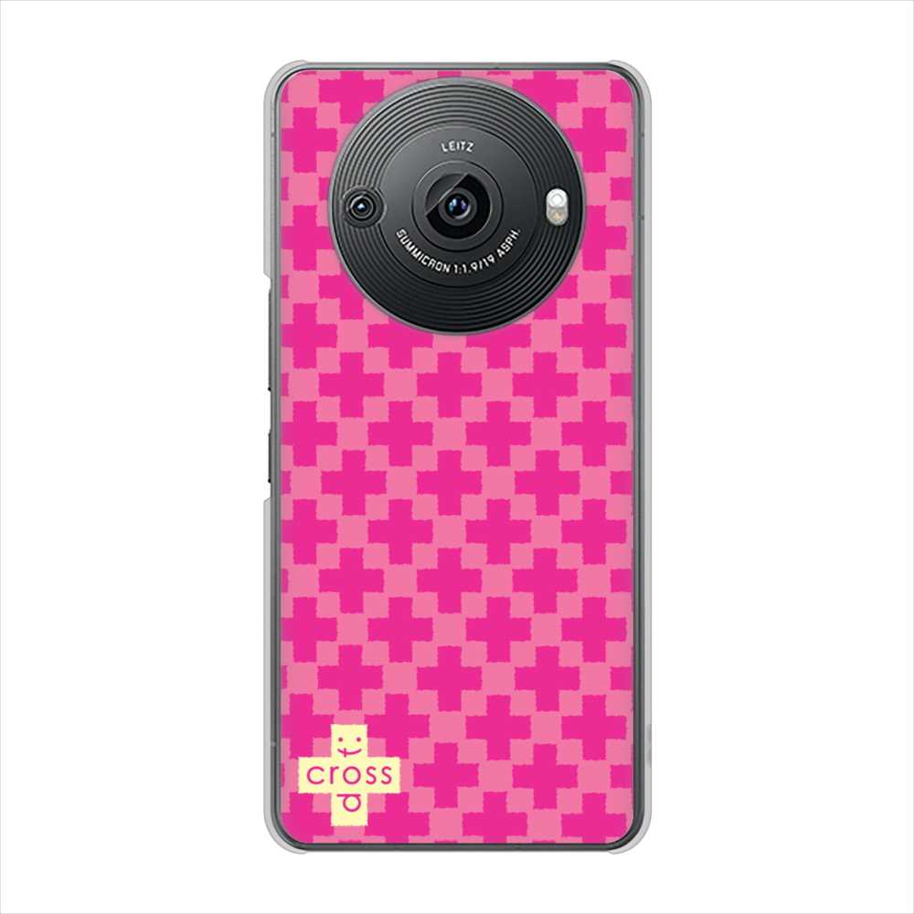 AQUOS R8 pro SH-51D docomo 高画質仕上げ 背面印刷 ハードケースクロスドット