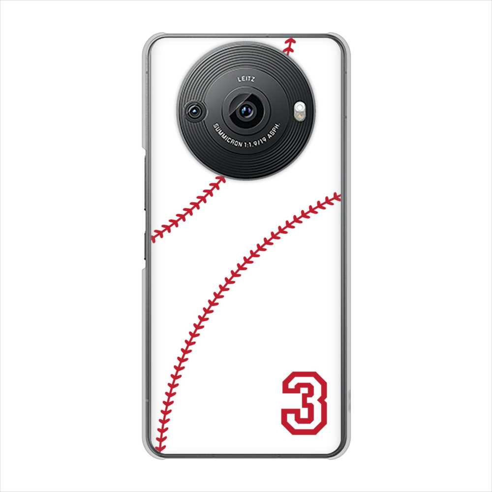 AQUOS R8 pro SH-51D docomo 高画質仕上げ 背面印刷 ハードケースbaseball