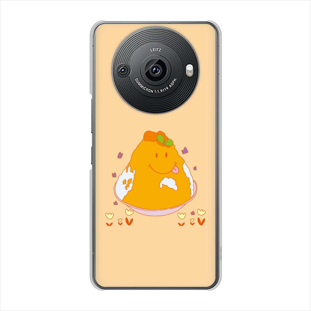 AQUOS R8 pro SH-51D docomo 高画質仕上げ 背面印刷 ハードケーススイーツイラスト