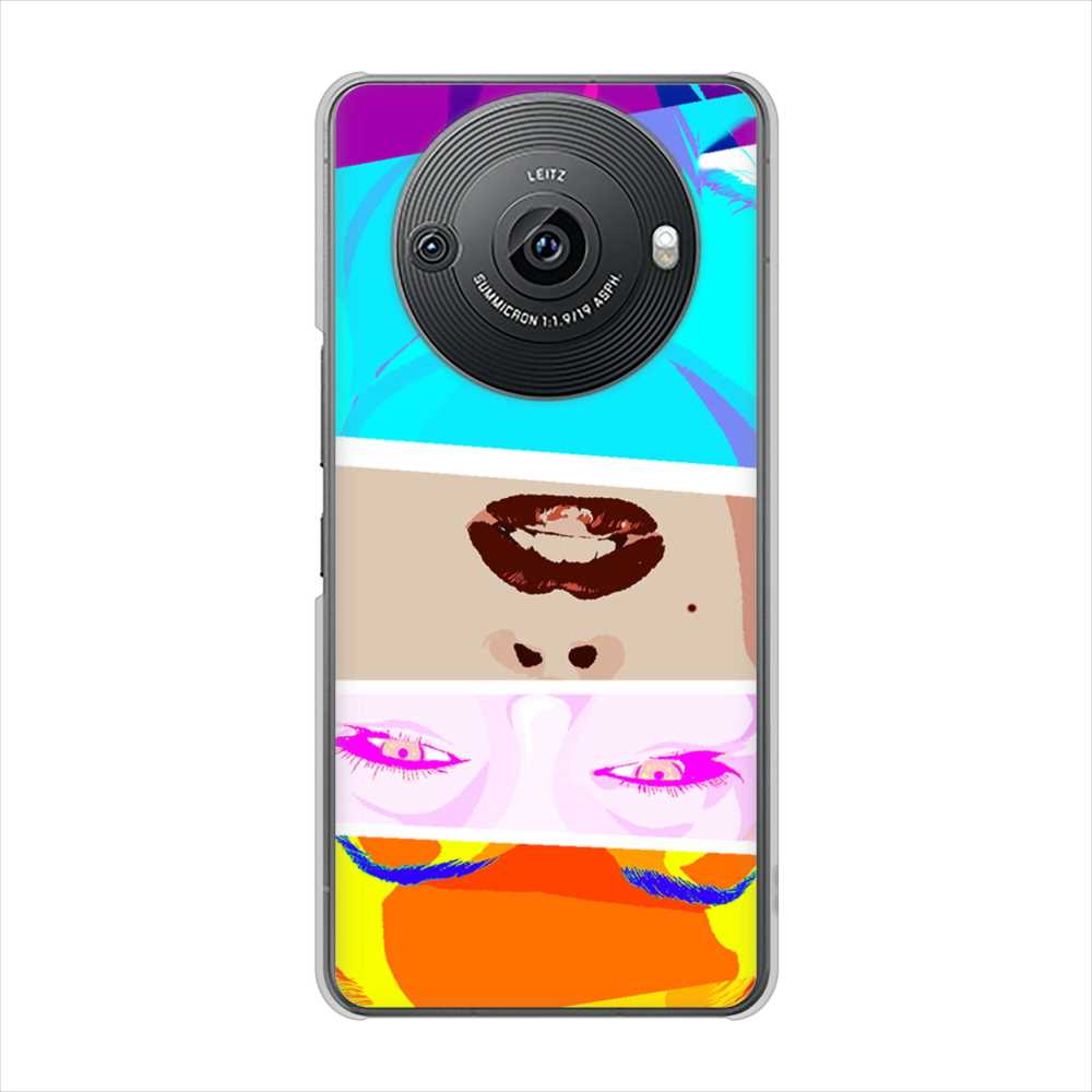 AQUOS R8 pro SH-51D docomo 高画質仕上げ 背面印刷 ハードケースマリリンモンローデザイン