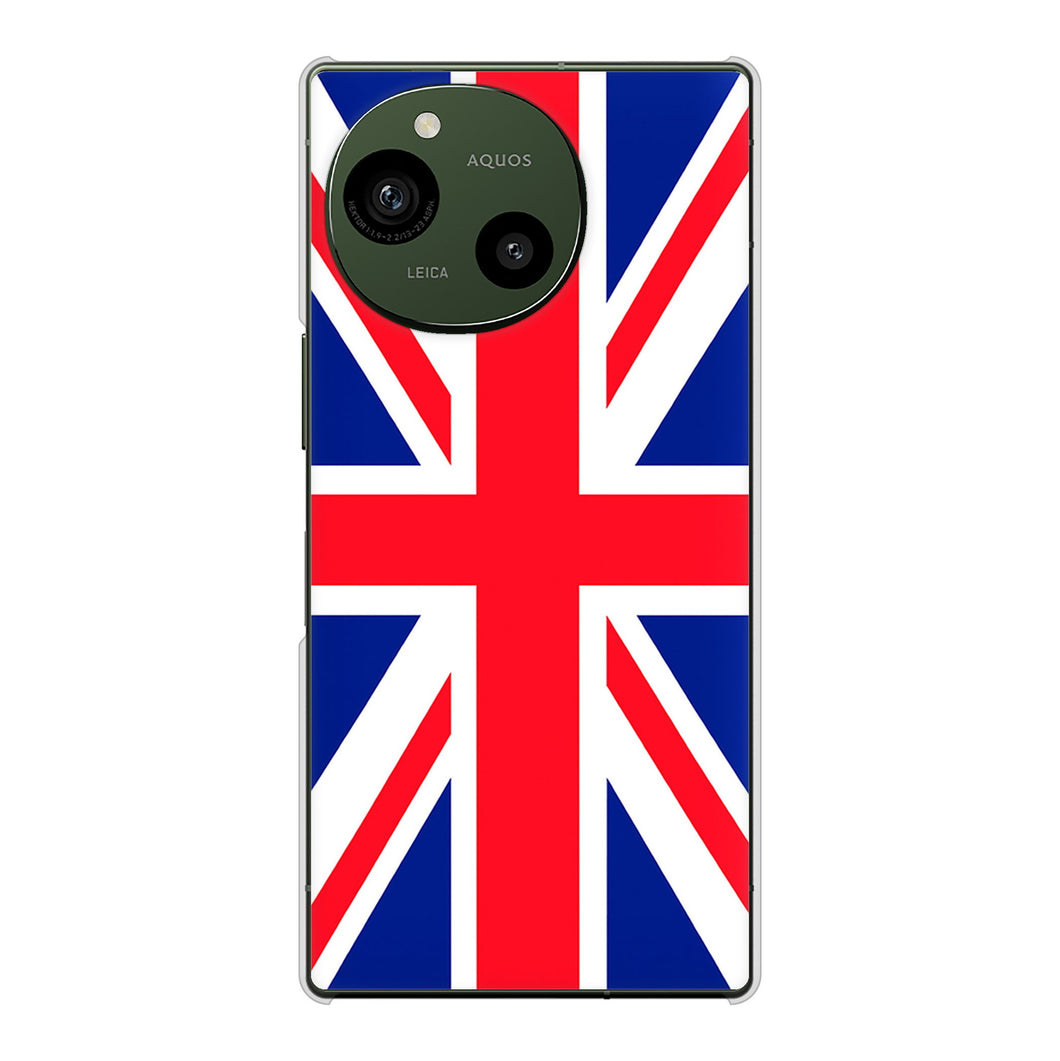 AQUOS R9 SH-51E docomo 高画質仕上げ 背面印刷 ハードケースユニオンジャック