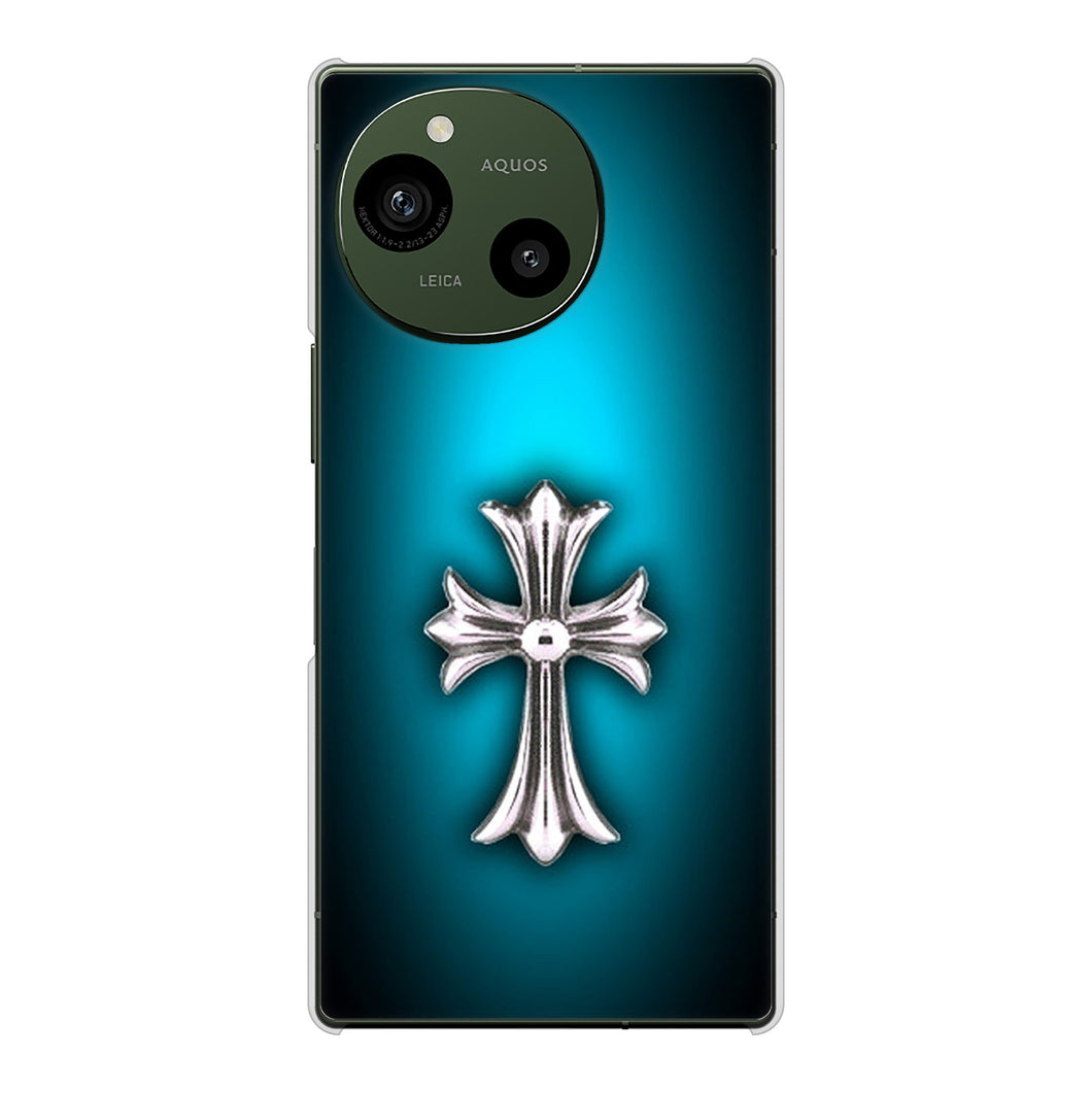 AQUOS R9 SH-51E docomo 高画質仕上げ 背面印刷 ハードケースクロス