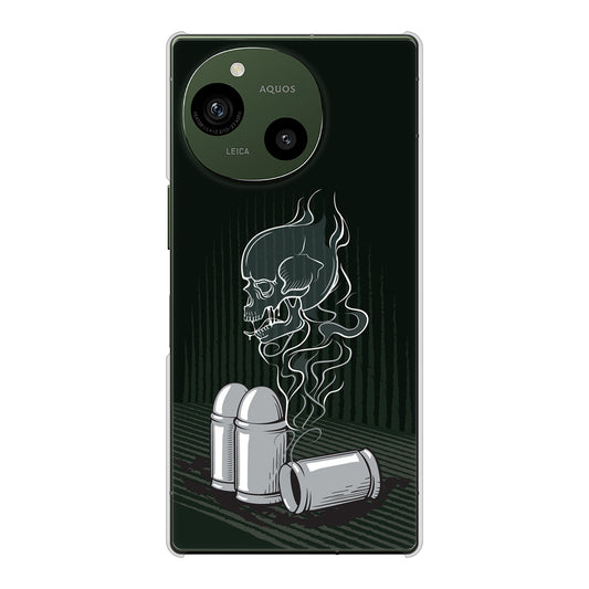 AQUOS R9 SH-51E docomo 高画質仕上げ 背面印刷 ハードケース 【481 弾丸】