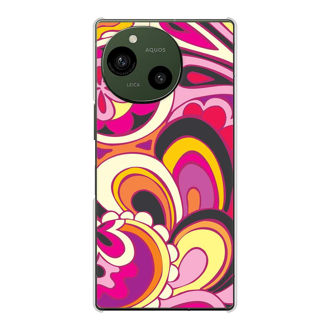 AQUOS R9 SH-51E docomo 高画質仕上げ 背面印刷 ハードケース 【586 ブローアップカラー】