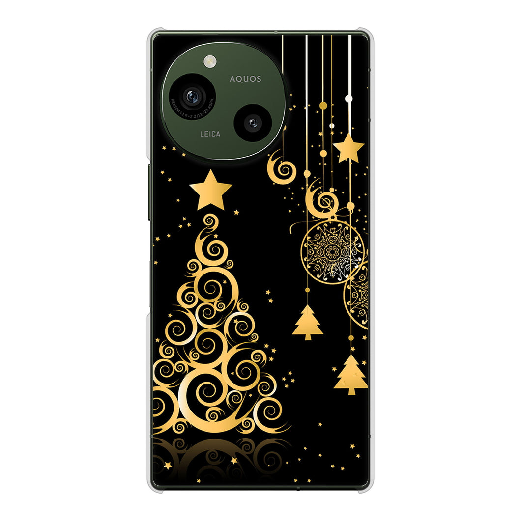 AQUOS R9 SH-51E docomo 高画質仕上げ 背面印刷 ハードケースクリスマス