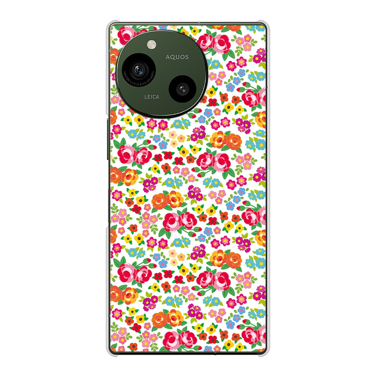 AQUOS R9 SH-51E docomo 高画質仕上げ 背面印刷 ハードケースリバティプリント