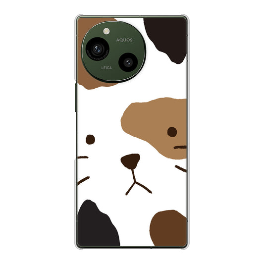 AQUOS R9 SH-51E docomo 高画質仕上げ 背面印刷 ハードケース 【IA801 みけ】