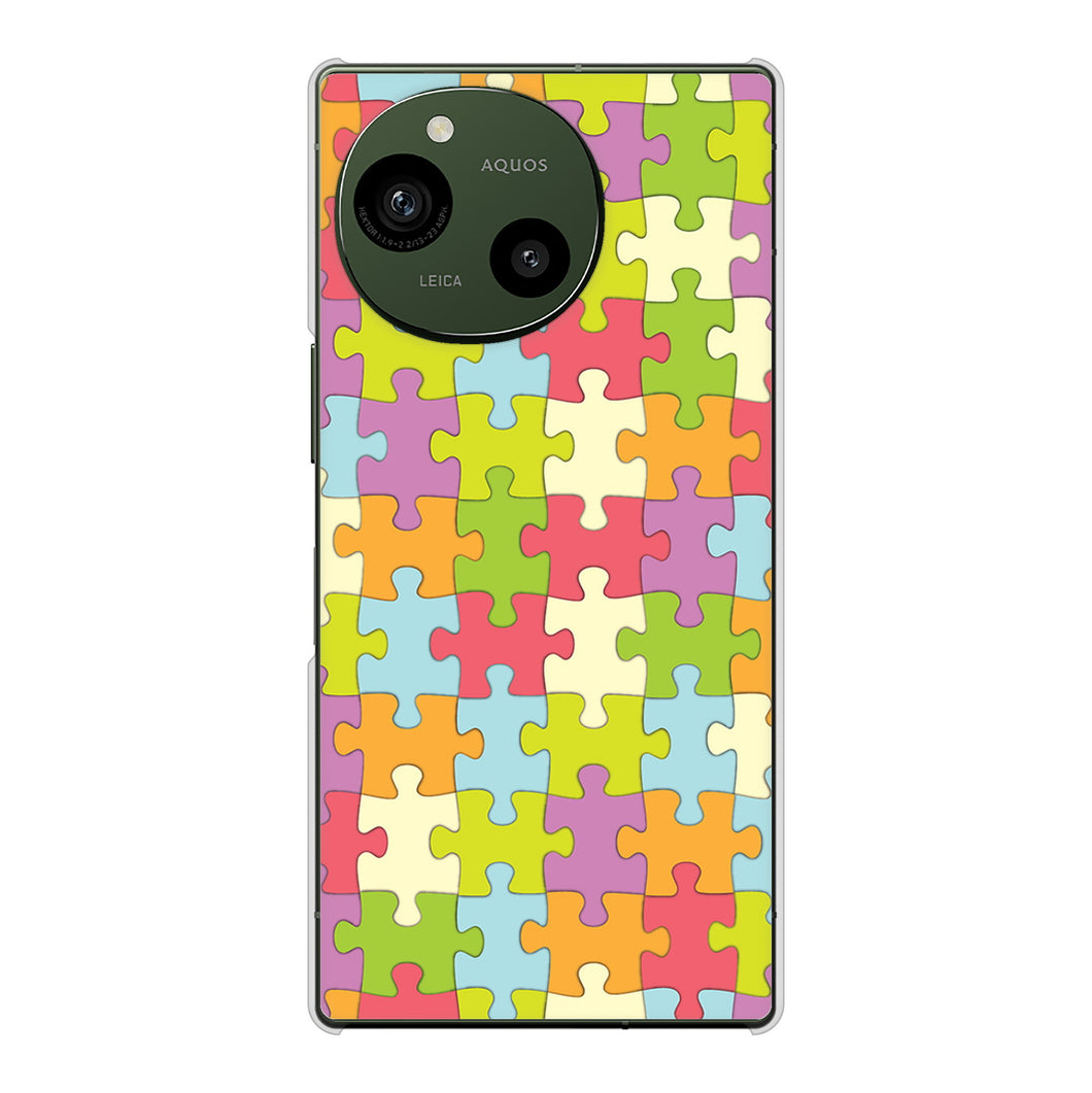 AQUOS R9 SH-51E docomo 高画質仕上げ 背面印刷 ハードケースジグソーパズル