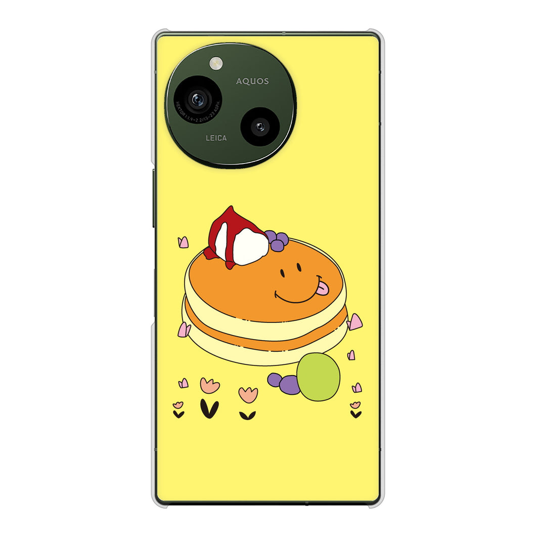 AQUOS R9 SH-51E docomo 高画質仕上げ 背面印刷 ハードケーススイーツイラスト