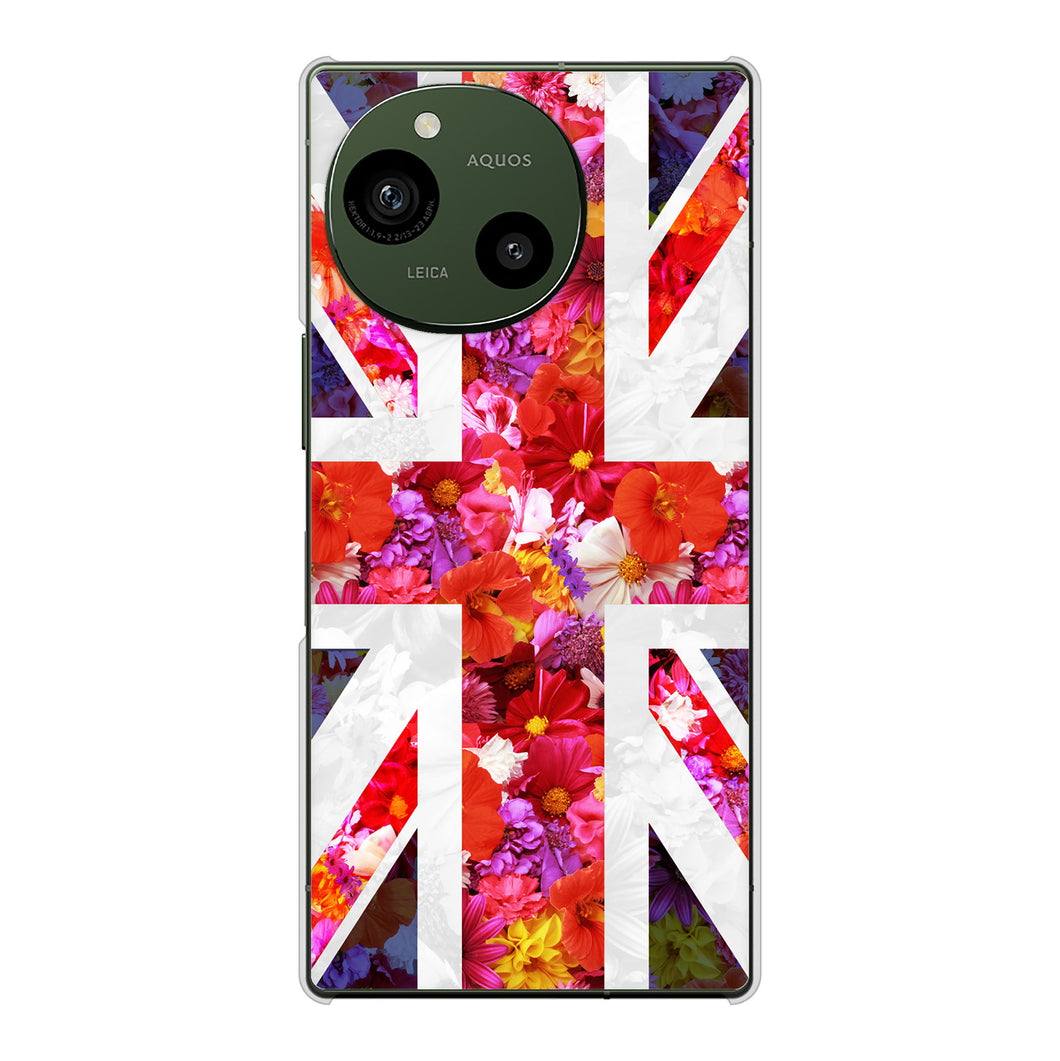 AQUOS R9 SH-51E docomo 高画質仕上げ 背面印刷 ハードケースユニオンジャック