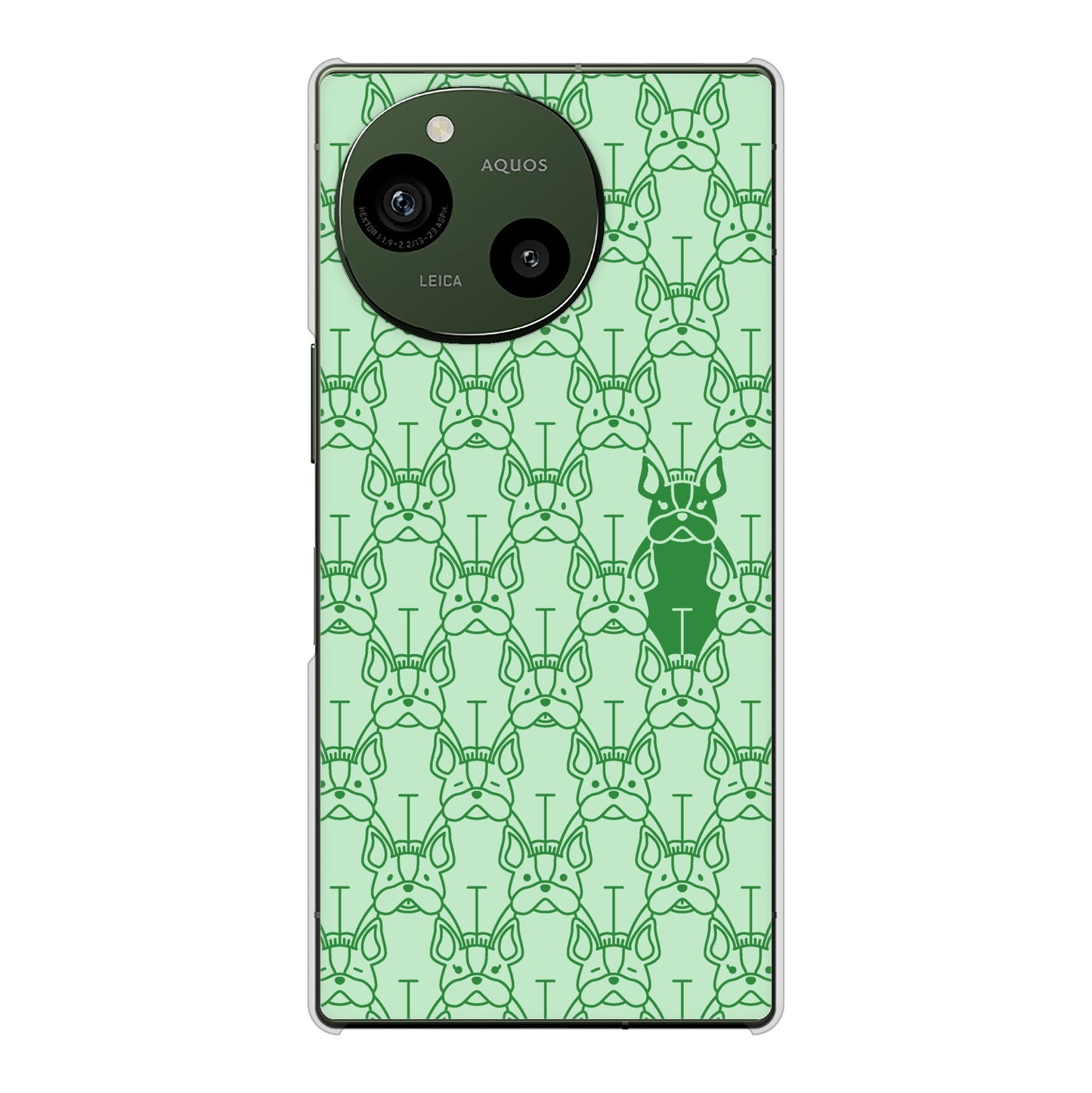 AQUOS R10 SH-51F docomo 高画質仕上げ 背面印刷 ハードケースパターンアニマル