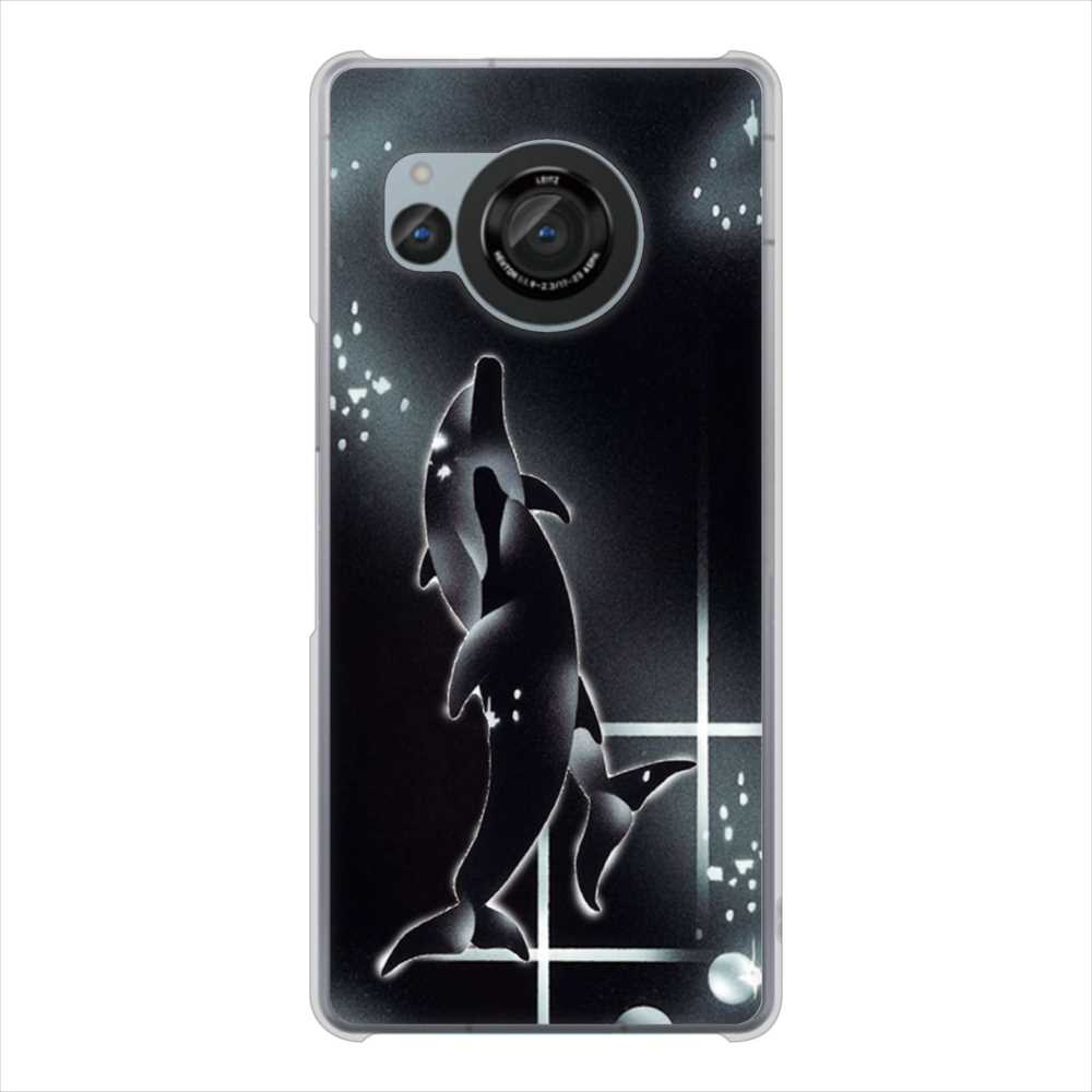 AQUOS R8 SH-52D docomo 高画質仕上げ 背面印刷 ハードケース海の守り神