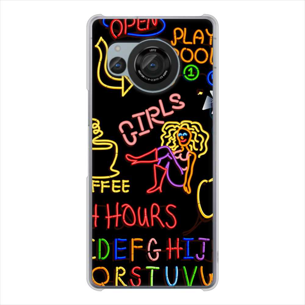 AQUOS R8 SH-52D docomo 高画質仕上げ 背面印刷 ハードケース 【284 カジノ】