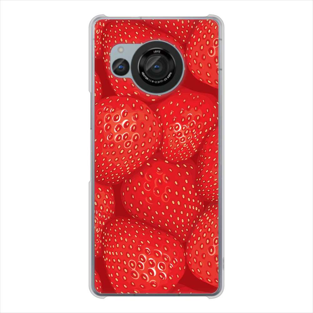 AQUOS R8 SH-52D docomo 高画質仕上げ 背面印刷 ハードケーススイーツ