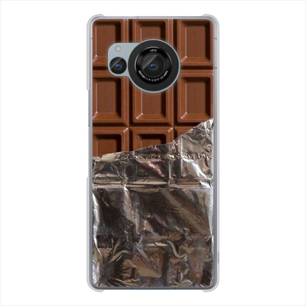 AQUOS R8 SH-52D docomo 高画質仕上げ 背面印刷 ハードケース板チョコ