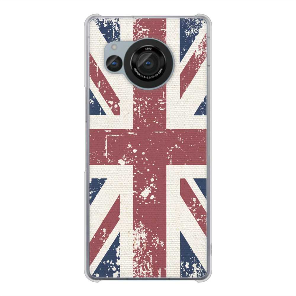 AQUOS R8 SH-52D docomo 高画質仕上げ 背面印刷 ハードケースユニオンジャック