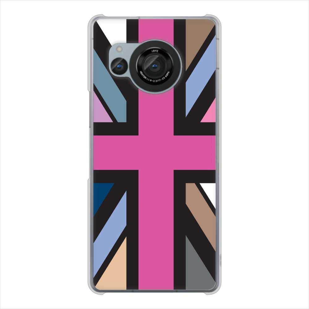 AQUOS R8 SH-52D docomo 高画質仕上げ 背面印刷 ハードケースユニオンジャック