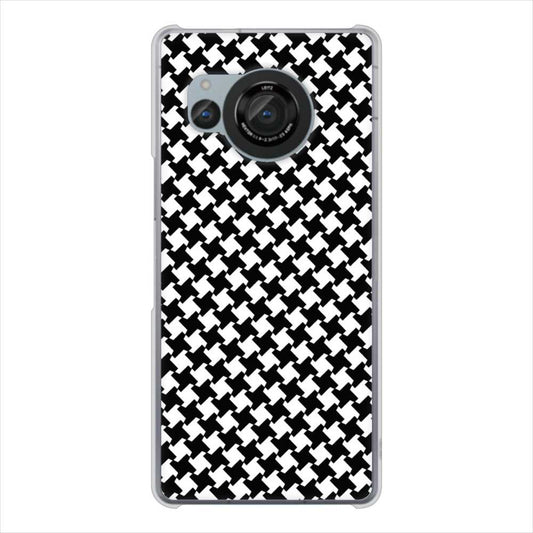 AQUOS R8 SH-52D docomo 高画質仕上げ 背面印刷 ハードケース 【514 和柄&筆文字 風車】