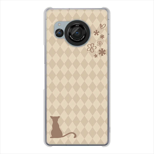 AQUOS R8 SH-52D docomo 高画質仕上げ 背面印刷 ハードケース 【516 ワラビー】