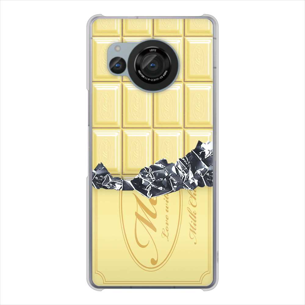 AQUOS R8 SH-52D docomo 高画質仕上げ 背面印刷 ハードケース板チョコ