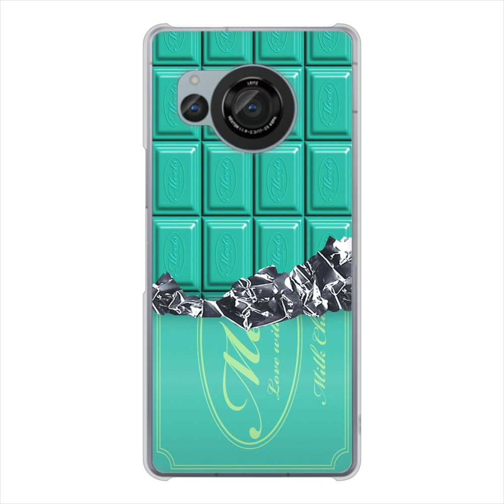 AQUOS R8 SH-52D docomo 高画質仕上げ 背面印刷 ハードケース板チョコ