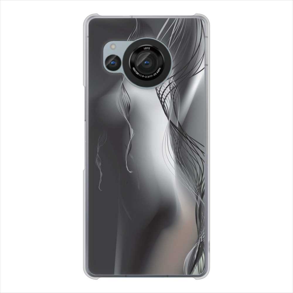 AQUOS R8 SH-52D docomo 高画質仕上げ 背面印刷 ハードケース 【566 ボディウォール】