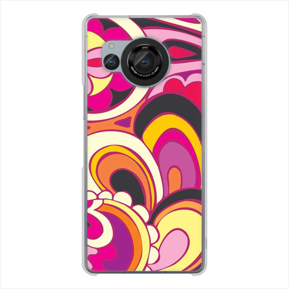 AQUOS R8 SH-52D docomo 高画質仕上げ 背面印刷 ハードケース 【586 ブローアップカラー】