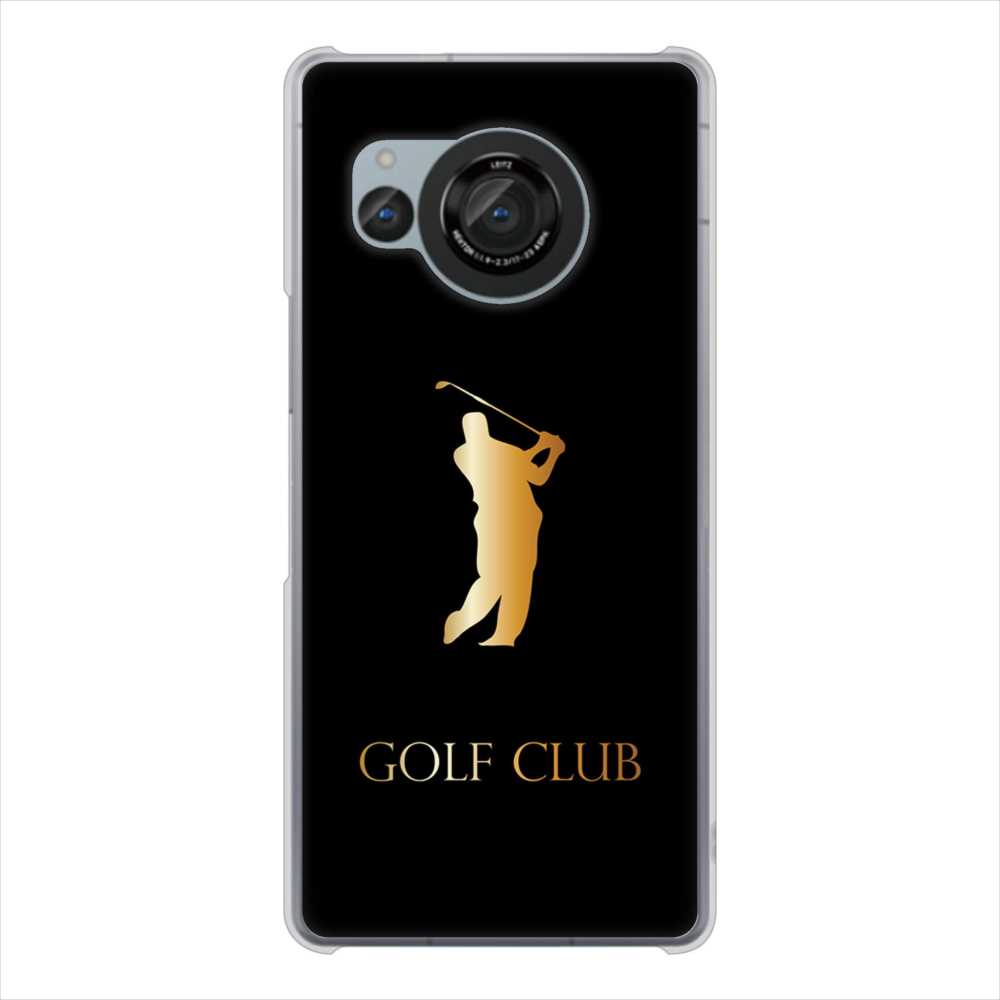 AQUOS R8 SH-52D docomo 高画質仕上げ 背面印刷 ハードケース 【610 GOLFCLUB】