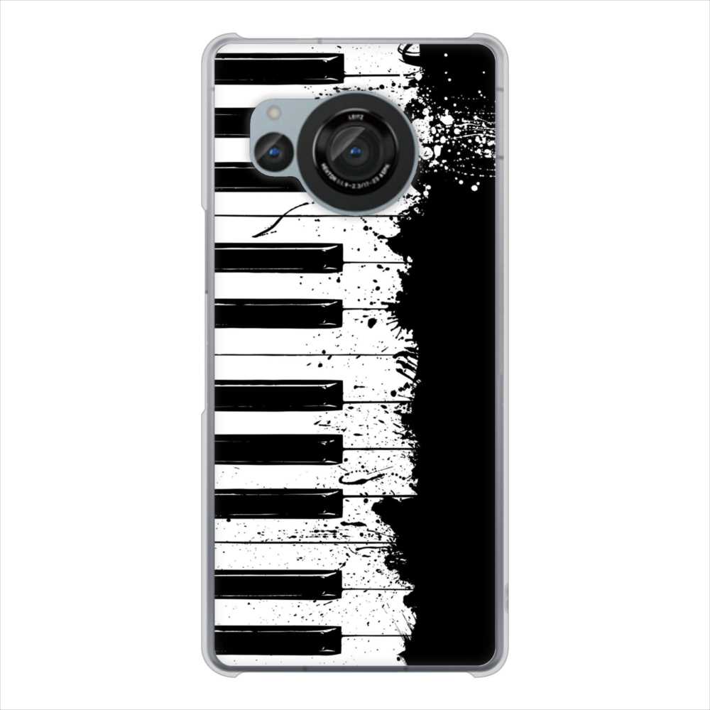 AQUOS R8 SH-52D docomo 高画質仕上げ 背面印刷 ハードケースピアノ