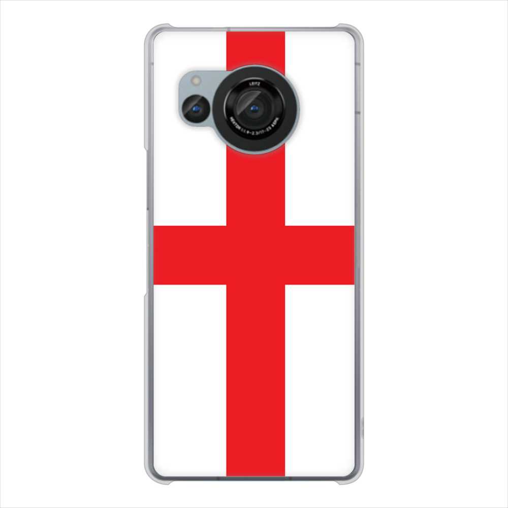 AQUOS R8 SH-52D docomo 高画質仕上げ 背面印刷 ハードケース国旗