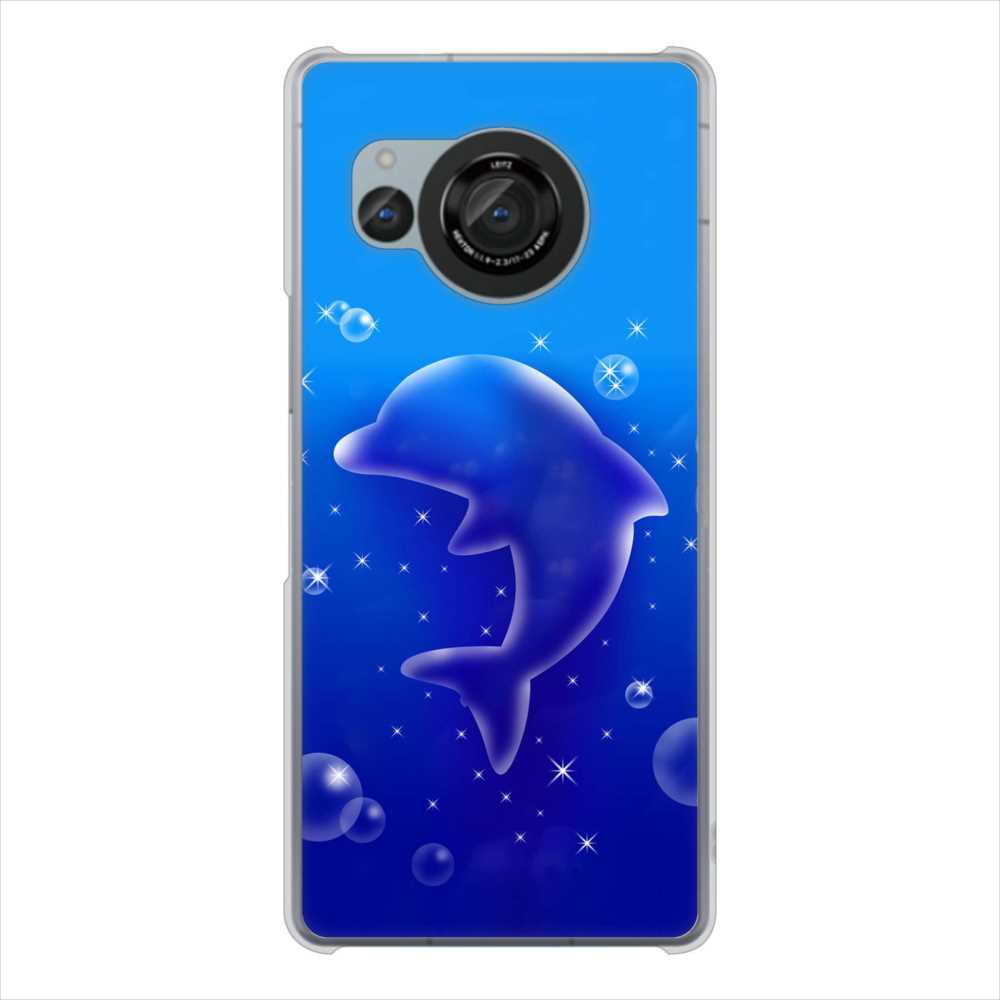 AQUOS R8 SH-52D docomo 高画質仕上げ 背面印刷 ハードケース海の守り神