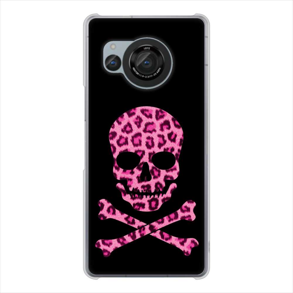 AQUOS R8 SH-52D docomo 高画質仕上げ 背面印刷 ハードケースドクロフレーム