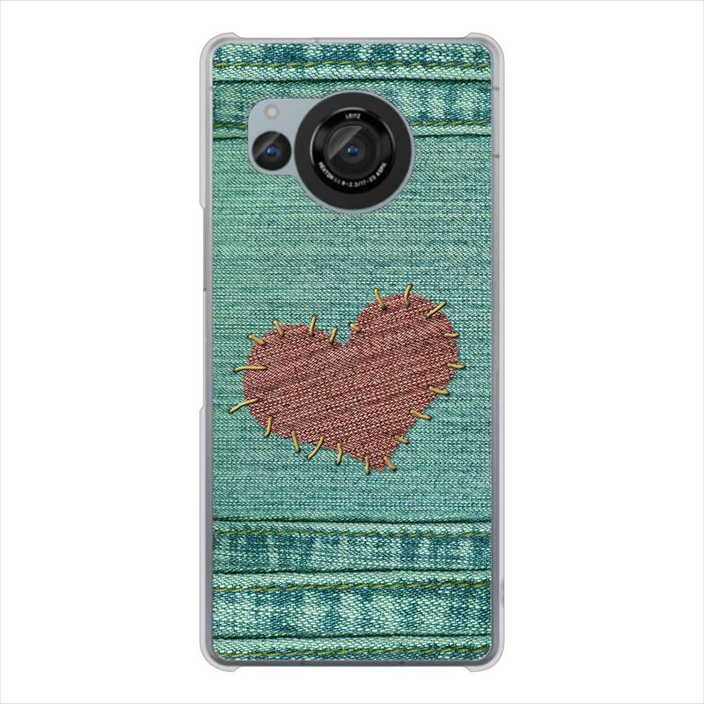 AQUOS R8 SH-52D docomo 高画質仕上げ 背面印刷 ハードケースビッグハート