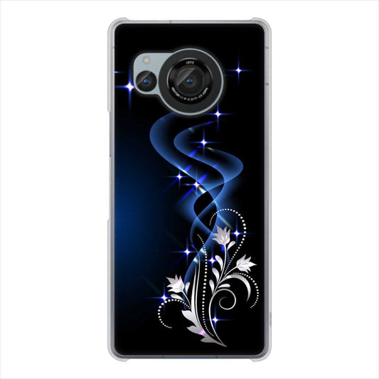 AQUOS R8 SH-52D docomo 高画質仕上げ 背面印刷 ハードケース 【1278 華より昇る流れ】