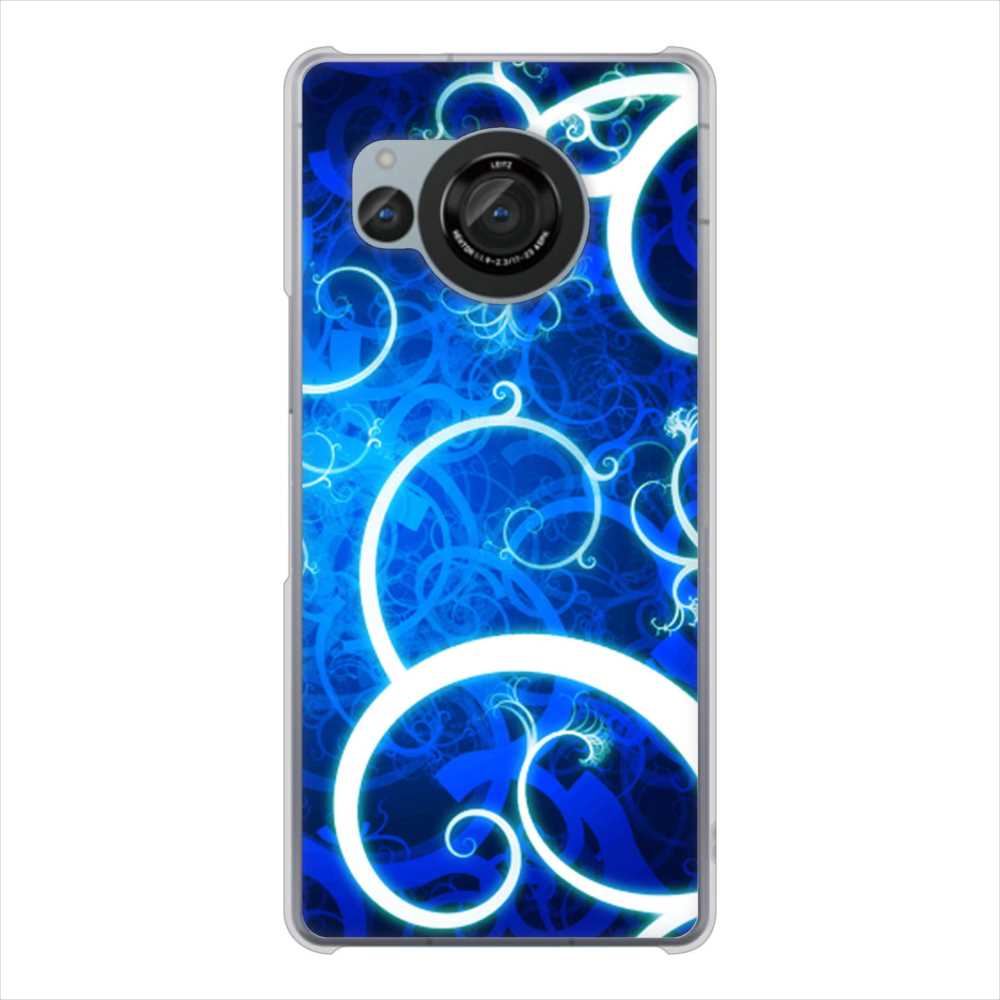 AQUOS R8 SH-52D docomo 高画質仕上げ 背面印刷 ハードケース 【EK850 神秘の草】