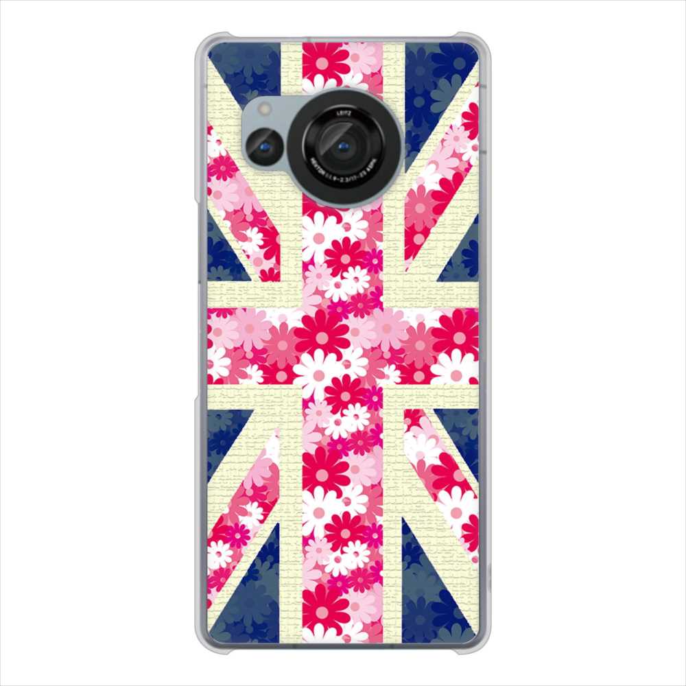 AQUOS R8 SH-52D docomo 高画質仕上げ 背面印刷 ハードケースユニオンジャック