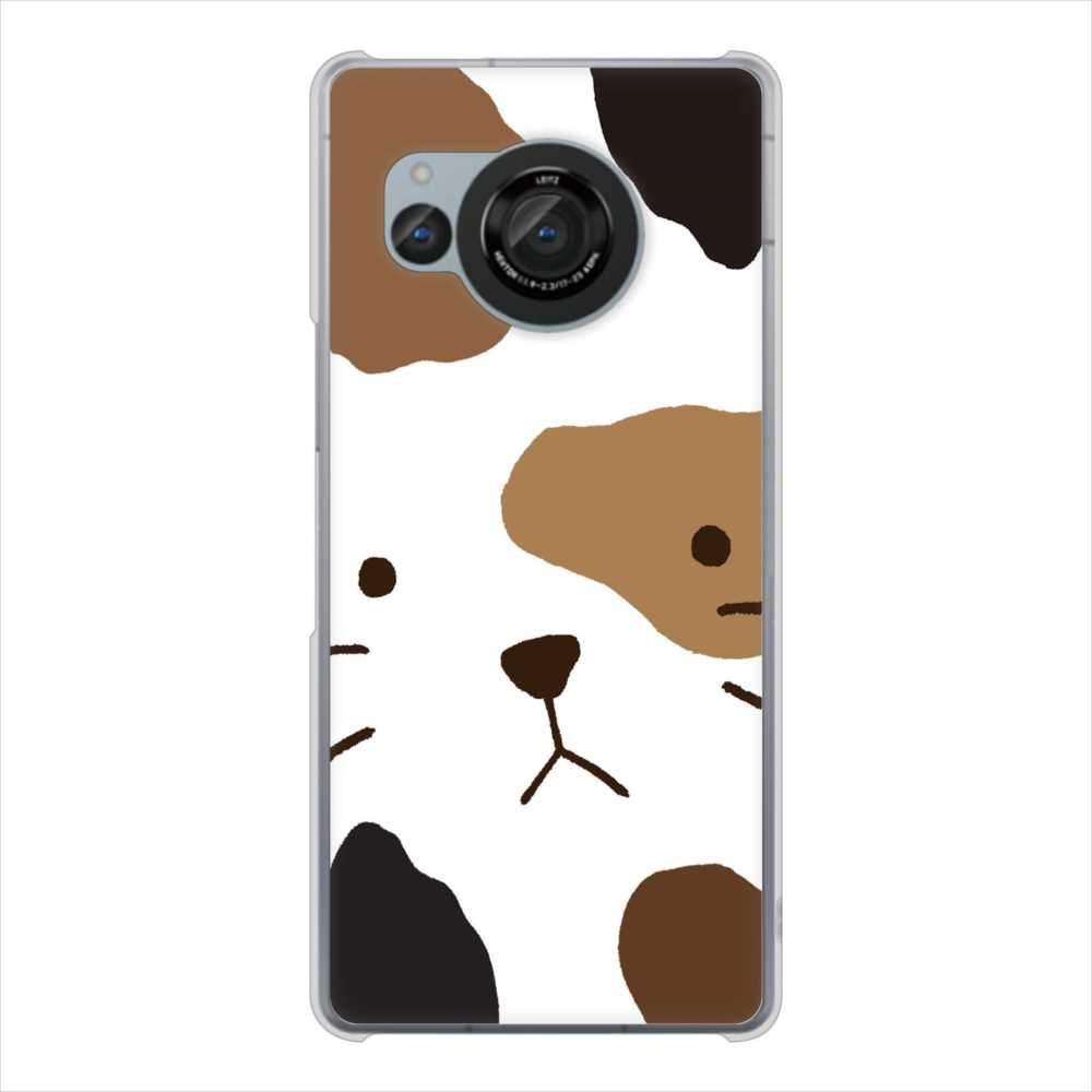 AQUOS R8 SH-52D docomo 高画質仕上げ 背面印刷 ハードケース 【IA801 みけ】