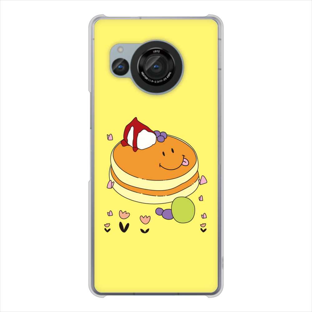 AQUOS R8 SH-52D docomo 高画質仕上げ 背面印刷 ハードケーススイーツイラスト