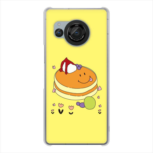 AQUOS R8 SH-52D docomo 高画質仕上げ 背面印刷 ハードケーススイーツイラスト