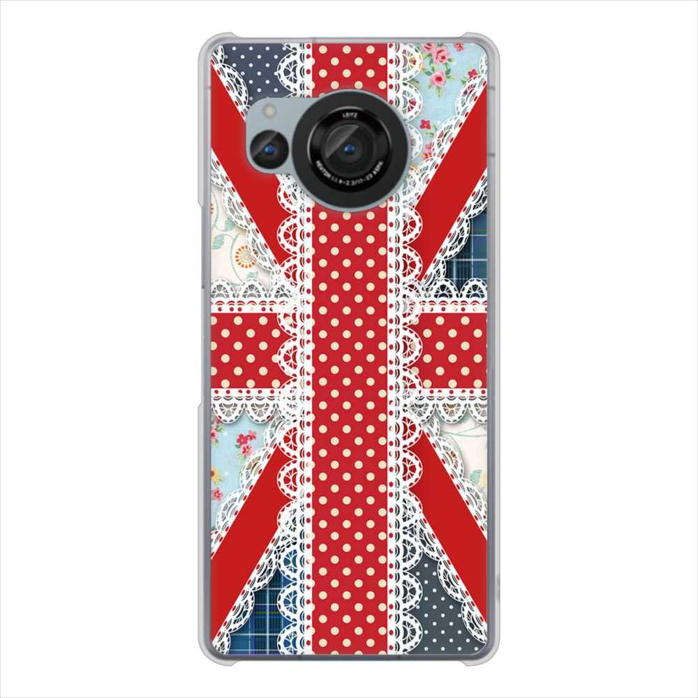 AQUOS R8 SH-52D docomo 高画質仕上げ 背面印刷 ハードケースユニオンジャック