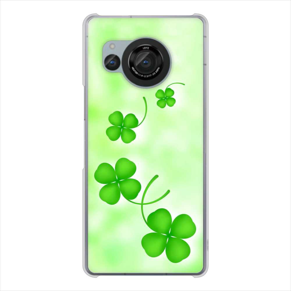 AQUOS R8 SH-52D docomo 高画質仕上げ 背面印刷 ハードケース 【VA819 まいおりる幸運】