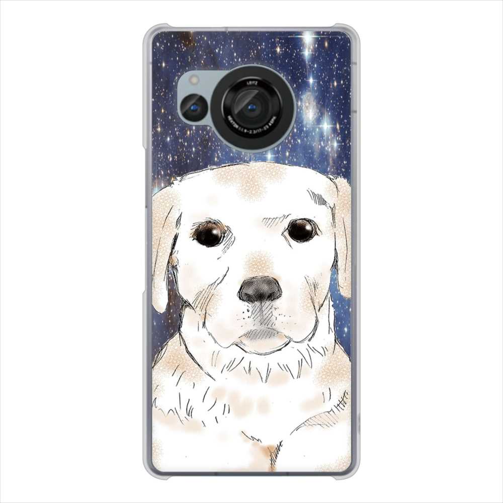 AQUOS R8 SH-52D docomo 高画質仕上げ 背面印刷 ハードケースラブラドールレトリバー